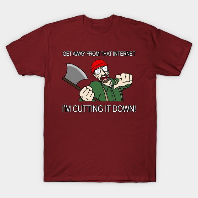 Bob The Internet Lumberjack T-Shirt by THRILLHO